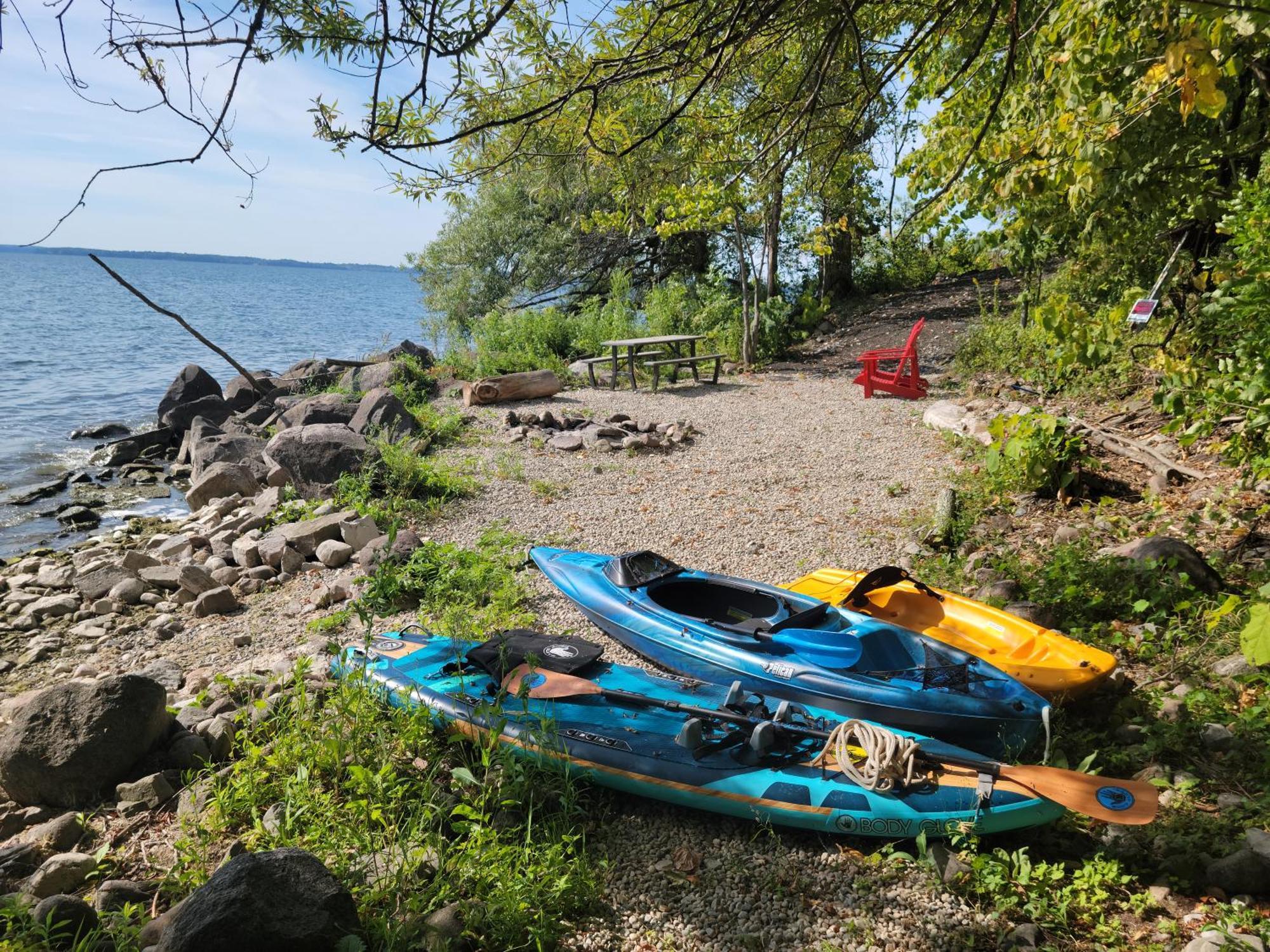 Unique Waterfront House With Private Beach Gananoque Εξωτερικό φωτογραφία